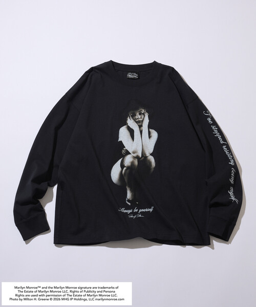 セール】別注 マリリン・モンロー L/Sカットソー “Bus Stop”（Tシャツ