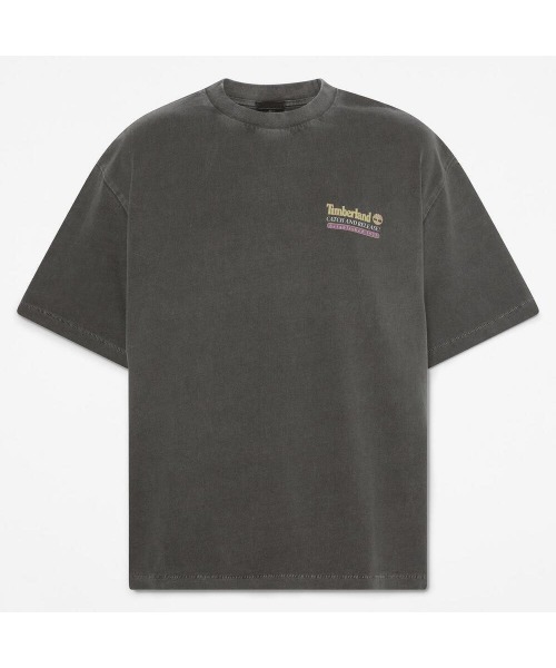 Timberland(ティンバーランド)の「"フライ フィッシング" グラフィック 半袖 Tシャツ ユニセックス(Tシャツ/カットソー・メンズ・ブラック・LARGE/MEDIUM/SMALL/X-LARGE/XX-LARGE)」の5枚目の写真