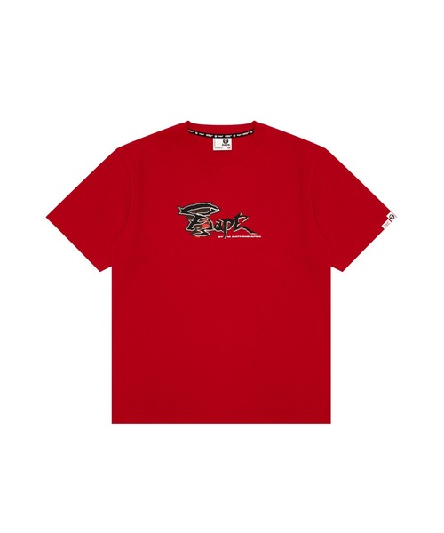 AAPE BY A BATHING APE(エーエイプバイアベイシングエイプ)の「AAPE THEME MAIN TEE(Tシャツ/カットソー・メンズ・ワインレッド/ブラック・LARGE/MEDIUM/SMALL/X-LARGE/XX-LARGE)」の6枚目の写真