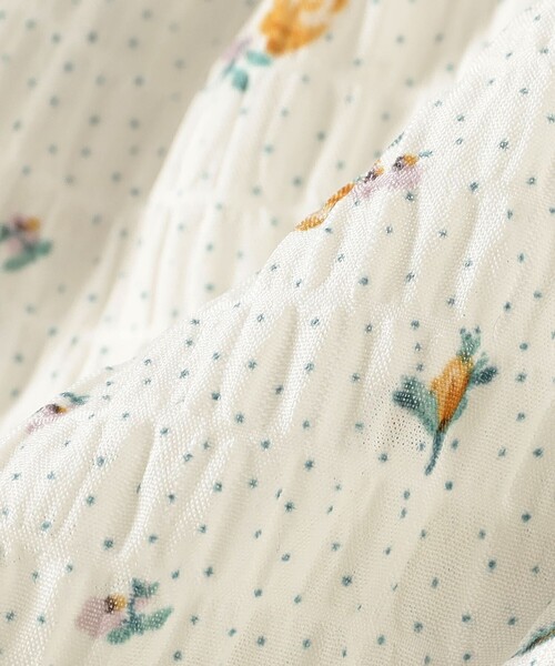 Ray BEAMS（レイビームス）の「フラワー プリント シャーリング シャツ（シャツ/ブラウス・レディース・オフホワイト/ブラック・ONE SIZE）」の16枚目の写真