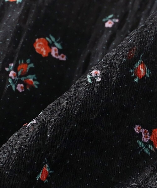 Ray BEAMS（レイビームス）の「フラワー プリント シャーリング シャツ（シャツ/ブラウス・レディース・オフホワイト/ブラック・ONE SIZE）」の20枚目の写真