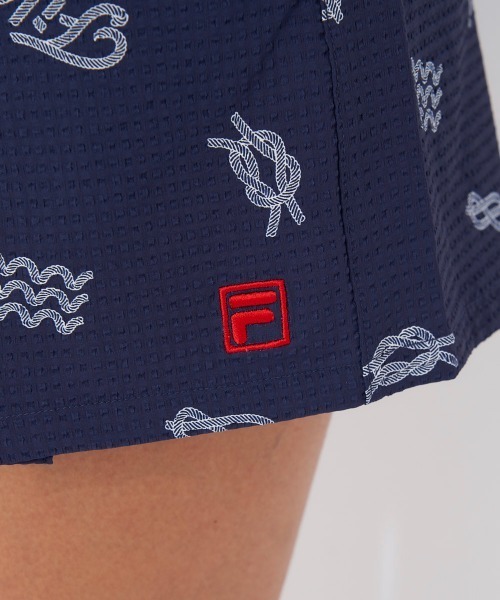 FILA GOLF(フィラゴルフ )の「ストレッチキュロットスカート(スカート・レディース・ネイビー/ホワイト・SMALL/MEDIUM/LARGE)」の9枚目の写真