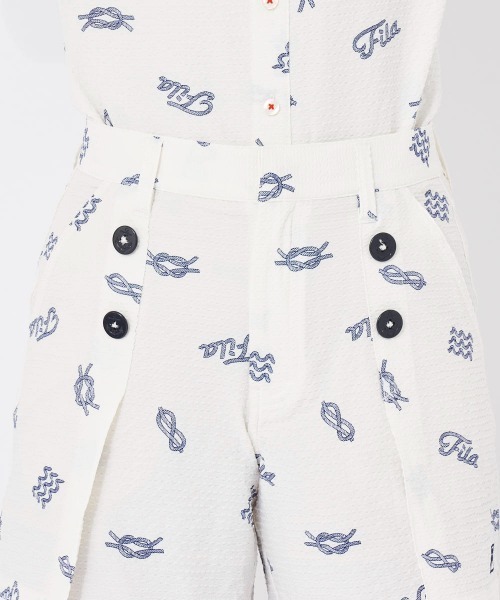 FILA GOLF(フィラゴルフ )の「ストレッチキュロットスカート(スカート・レディース・ネイビー/ホワイト・SMALL/MEDIUM/LARGE)」の16枚目の写真