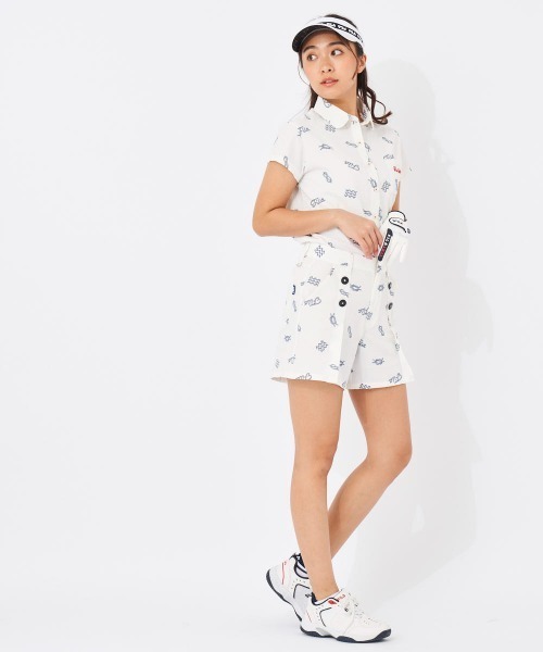 FILA GOLF(フィラゴルフ )の「ストレッチキュロットスカート(スカート・レディース・ネイビー/ホワイト・SMALL/MEDIUM/LARGE)」の20枚目の写真