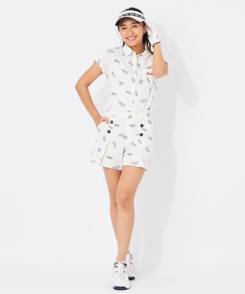 FILA GOLF(フィラゴルフ )の「ストレッチキュロットスカート(スカート・レディース・ネイビー/ホワイト・SMALL/MEDIUM/LARGE)」の21枚目の写真