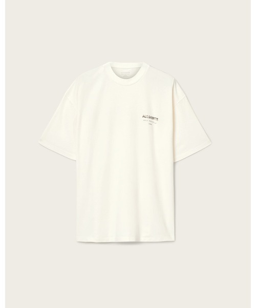 ALLSAINTS(オールセインツ)の「UNDERGROUND OVERSIZED CREW NECK T-SHIRT | アンダーグラウンド オーバーサイズ クルー ネック Tシャツ(Tシャツ/カットソー・メンズ・ホワイト系その他・S/M/XS/L)」の9枚目の写真