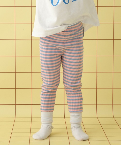 LEPSIM（レプシィム）の「【KIDS】リブレギンス　639354（レギンス/スパッツ・キッズ・ブラック/オレンジ/ライトピンク・100/120/130/110）」の9枚目の写真