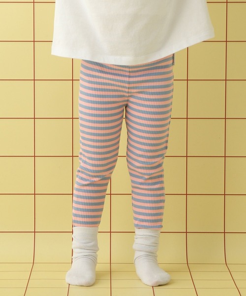 LEPSIM（レプシィム）の「【KIDS】リブレギンス　639354（レギンス/スパッツ・キッズ・ブラック/オレンジ/ライトピンク・100/120/130/110）」の13枚目の写真