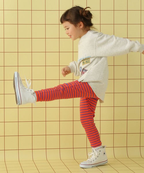 LEPSIM（レプシィム）の「【KIDS】リブレギンス　639354（レギンス/スパッツ・キッズ・ブラック/オレンジ/ライトピンク・100/120/130/110）」の16枚目の写真
