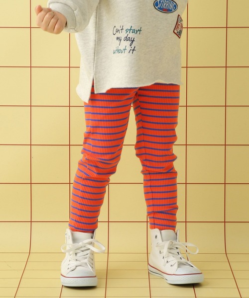 LEPSIM（レプシィム）の「【KIDS】リブレギンス　639354（レギンス/スパッツ・キッズ・ブラック/オレンジ/ライトピンク・100/120/130/110）」の17枚目の写真
