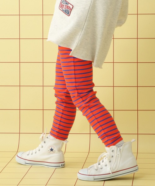 LEPSIM（レプシィム）の「【KIDS】リブレギンス　639354（レギンス/スパッツ・キッズ・ブラック/オレンジ/ライトピンク・100/120/130/110）」の20枚目の写真