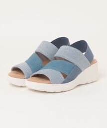 Piedi Nudi | BCC 異素材 ワイドベルト フィットサンダル(サンダル)