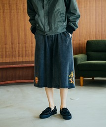 THRIFTY LOOK / スリフティールック VIET-NAM EMBROIDERY BIGGEST SHORTS 刺繍 ビッグシルエット ショートパンツ