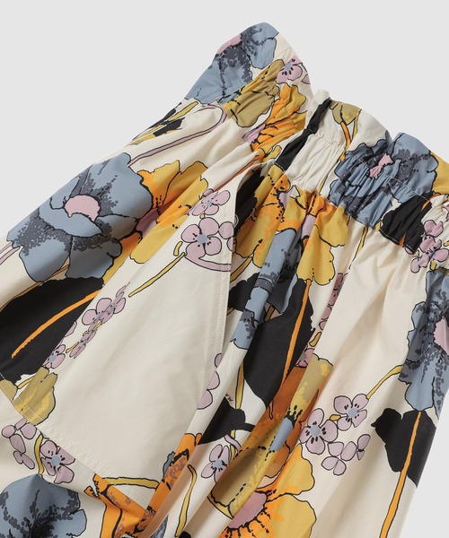 MARNI（マルニ）の「MELODIA / ポプリンフレアスカート（スカート・レディース・クリーム・38(M)/40(L)）」の3枚目の写真