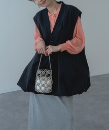 refinedworks（リファインドワークス）の「【refinedworks】ナイロン 生地を使用した バルーンベスト！（その他アウター）」