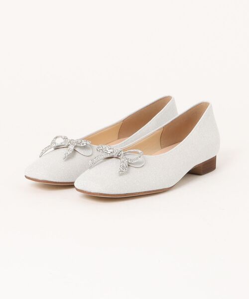 Bridget Birkin(ブリジットバーキン)の「【Bridget Birkin】ビジューリボンラメパンプス(561052)(パンプス・レディース・シルバー系その他/ゴールド系その他/ブラック系その他・24/23.5/23/24.5/22.5)」の7枚目の写真