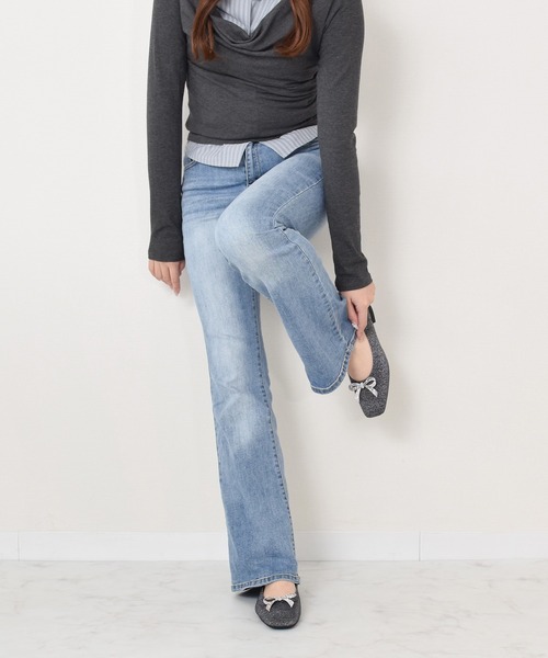 Bridget Birkin(ブリジットバーキン)の「【Bridget Birkin】ビジューリボンラメパンプス(561052)(パンプス・レディース・シルバー系その他/ゴールド系その他/ブラック系その他・24/23.5/23/24.5/22.5)」の9枚目の写真