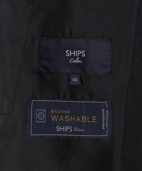 SHIPS Colors（シップス カラーズ）の「SHIPS Colors:〈洗濯機可能〉T/W スーツ スラックス(セットアップ対応可能)（スーツパンツ・メンズ・ブラック/ネイビー/ブルー・46/48/50/44/52）」の13枚目の写真