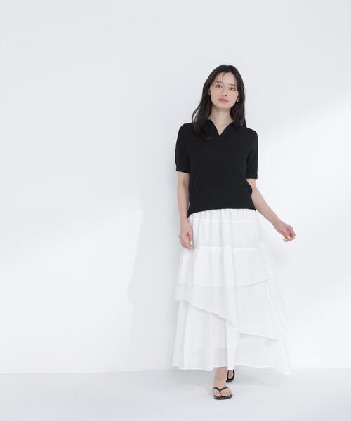 ◇アシンメトリーティアードスカート（スカート）｜NATURAL BEAUTY