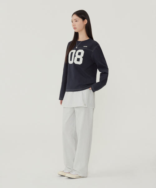 COVERNAT(カバーナット)の「ウィメンズナンバーロゴロングスリーブブルー(Tシャツ/カットソー・レディース・その他・WM/WS)」の10枚目の写真