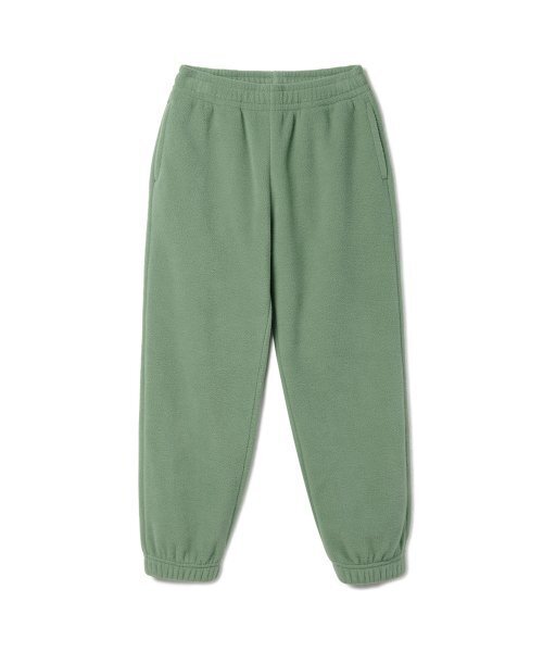 MUSINSA STANDARD KIDS（ムシンサスタンダードキッズ）の「ポーラフリーススウェットパンツ[セージグリーン]（スウェットパンツ・レディース・その他・100/160/120）」の2枚目の写真
