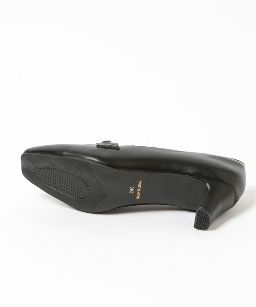 Andemiu（アンデミュウ）の「メタルヒールローファー668208（ローファー・レディース・ブラック・LARGE）」の5枚目の写真