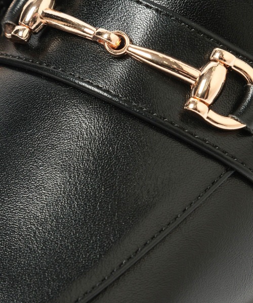 Andemiu（アンデミュウ）の「メタルヒールローファー668208（ローファー・レディース・ブラック・LARGE）」の11枚目の写真