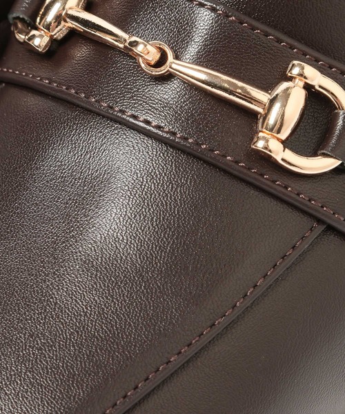 Andemiu（アンデミュウ）の「メタルヒールローファー668208（ローファー・レディース・ブラック・LARGE）」の13枚目の写真