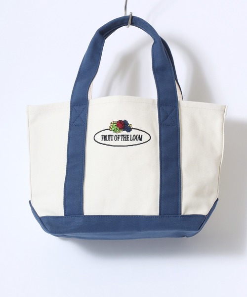 FRUIT OF THE LOOM(フルーツオブザルーム)の「FRUIT OF THE LOOM/フルーツオブザルーム ロゴ ワンポイント刺繍 ミニトートバッグ/ランチバッグ/レディース メンズ(トートバッグ・レディース・ブラック/ブラック系その他/オフホワイト/グリーン/レッド/ネイビー/ブラック系その他2・FREE)」の13枚目の写真