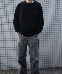 UNIVERSAL OVERALL（ユニバーサルオーバーオール）の「Pocket L/S TEE/ロンT/長袖（Tシャツ/カットソー）」