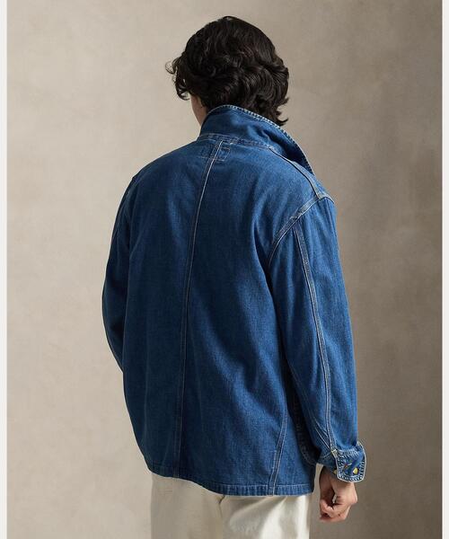 POLO RALPH LAUREN（ポロ ラルフ ローレン）の「Waldron デニム ユーティリティ ジャケット（デニムジャケット・メンズ・ブルー・M/L）」の4枚目の写真