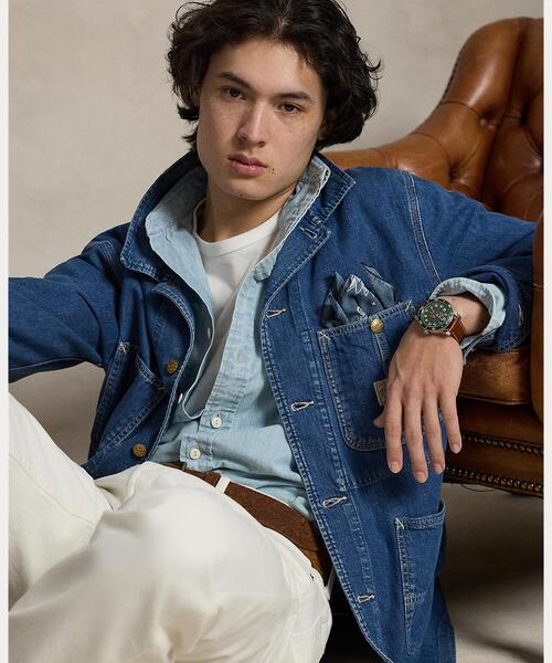 POLO RALPH LAUREN（ポロ ラルフ ローレン）の「Waldron デニム ユーティリティ ジャケット（デニムジャケット・メンズ・ブルー・M/L）」の6枚目の写真