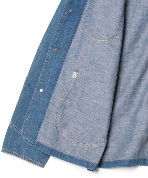 POLO RALPH LAUREN（ポロ ラルフ ローレン）の「Waldron デニム ユーティリティ ジャケット（デニムジャケット・メンズ・ブルー・M/L）」の9枚目の写真