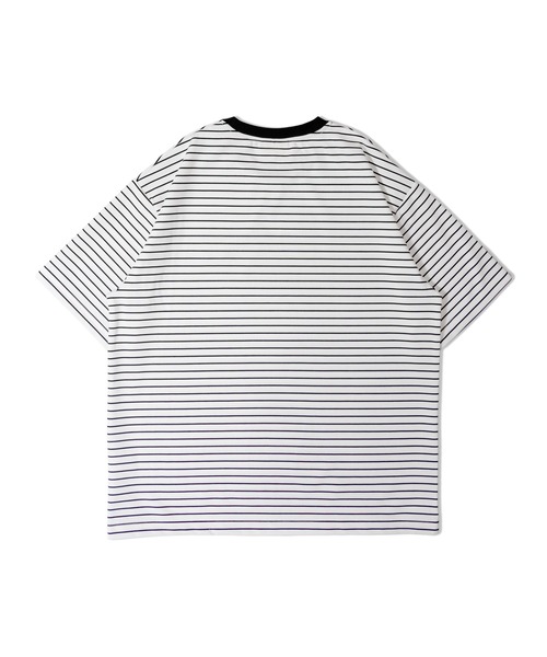 KELTY(ケルティ)の「KELTY WAPPEN LOGO BORDER T-SHIRT(Tシャツ/カットソー・メンズ・ブラック/ホワイト・M/XL/L)」の4枚目の写真