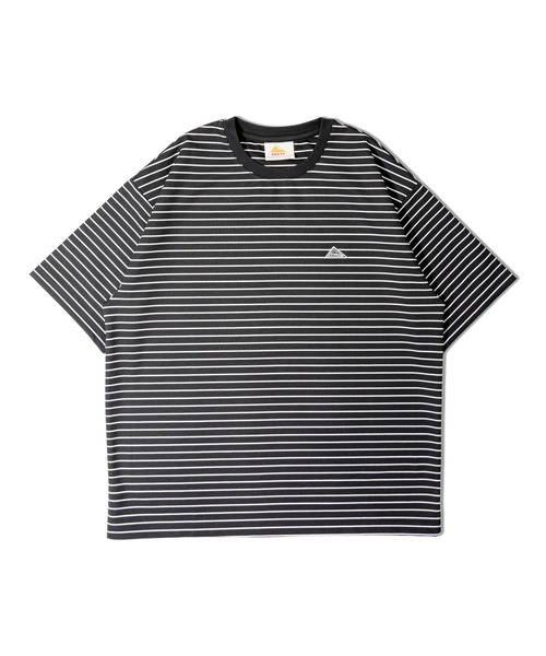 KELTY(ケルティ)の「KELTY WAPPEN LOGO BORDER T-SHIRT(Tシャツ/カットソー・メンズ・ブラック/ホワイト・M/XL/L)」の5枚目の写真