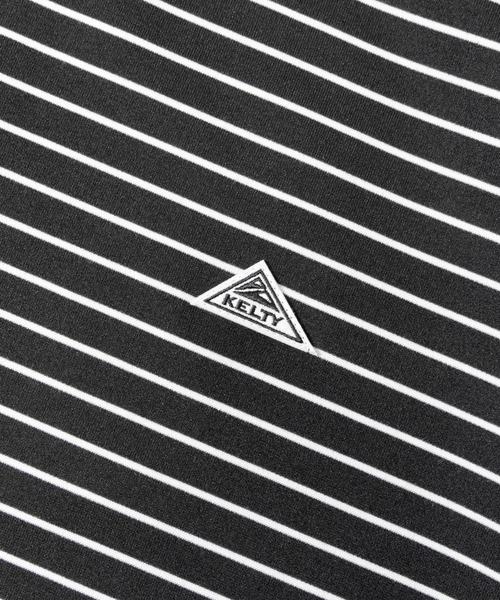 KELTY(ケルティ)の「KELTY WAPPEN LOGO BORDER T-SHIRT(Tシャツ/カットソー・メンズ・ブラック/ホワイト・M/XL/L)」の8枚目の写真