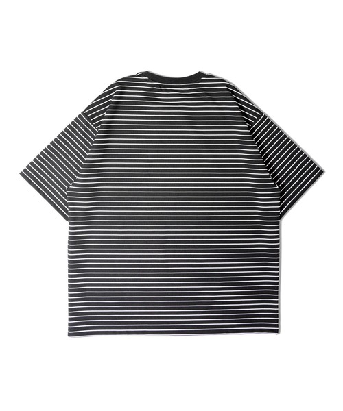 KELTY(ケルティ)の「KELTY WAPPEN LOGO BORDER T-SHIRT(Tシャツ/カットソー・メンズ・ブラック/ホワイト・M/XL/L)」の6枚目の写真