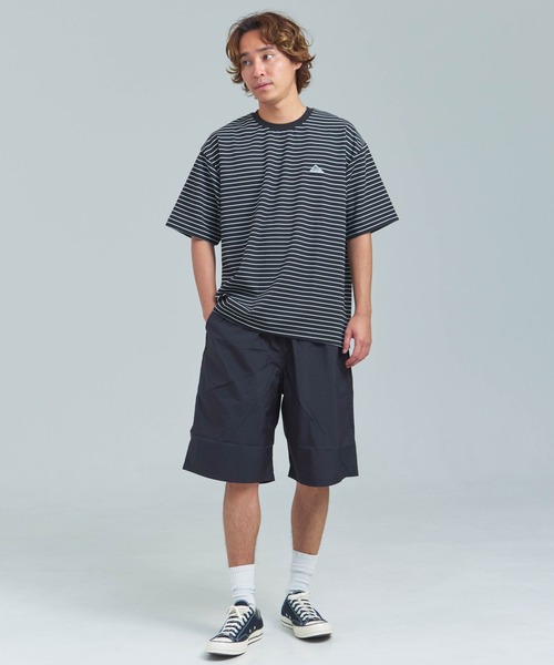 KELTY(ケルティ)の「KELTY WAPPEN LOGO BORDER T-SHIRT(Tシャツ/カットソー・メンズ・ブラック/ホワイト・M/XL/L)」の20枚目の写真