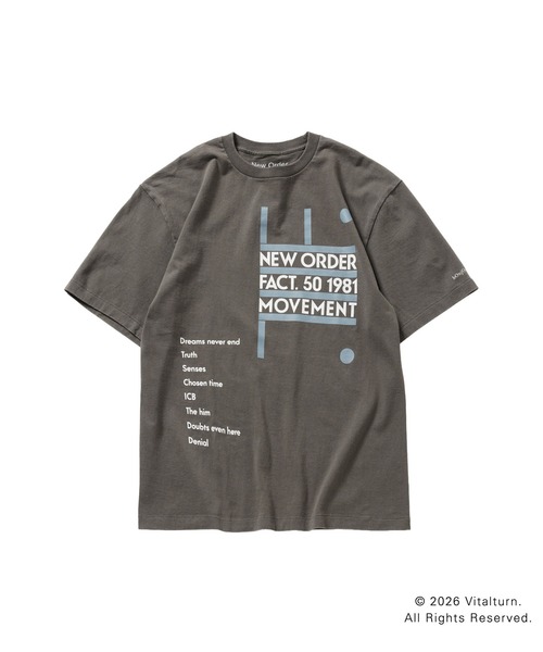 New Order/ニュー・オーダー for bonjour records Official T-shirt（T