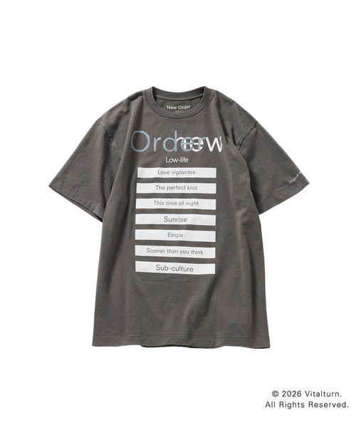 New Order/ニュー・オーダー for bonjour records Official T-shirt（T
