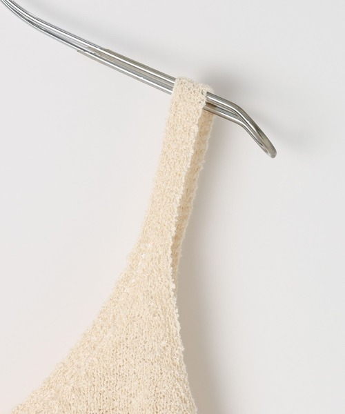 BAYFLOW（ベイフロー）の「2WAYニットキャミビスチェ（その他トップス・レディース・ネイビー/オフホワイト/グレー・FREE）」の22枚目の写真