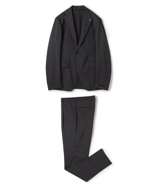 TAGLIATORE（タリアトーレ）の「【別注】TAGLIATORE シングルブレステッド2Bスーツ（スーツセット・メンズ・グレー/ネイビー・50/48/46/44/52）」の2枚目の写真