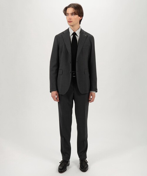 TAGLIATORE（タリアトーレ）の「【別注】TAGLIATORE シングルブレステッド2Bスーツ（スーツセット・メンズ・グレー/ネイビー・50/48/46/44/52）」の3枚目の写真