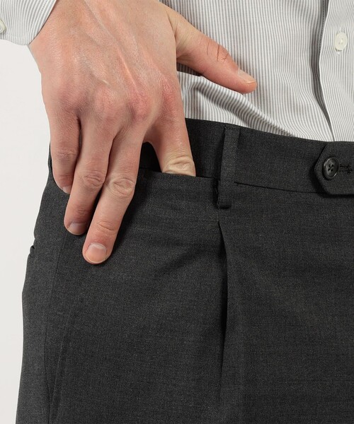 TAGLIATORE（タリアトーレ）の「【別注】TAGLIATORE シングルブレステッド2Bスーツ（スーツセット・メンズ・グレー/ネイビー・50/48/46/44/52）」の22枚目の写真