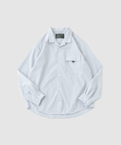 rajabrooke(ラジャブルック)の「rajabrooke / ラジャブルック SPORTY SHIRT(シャツ/ブラウス・メンズ・チャコールグレー/ライトグレー・MEDIUM/LARGE)」の2枚目の写真