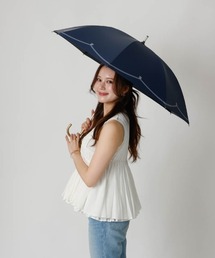 dazzlin | 【dazzlin(ダズリン)】スクエアロゴプリント晴雨兼用傘（長傘）(長傘)