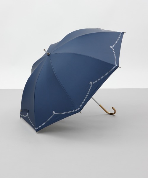 dazzlin（ダズリン）の「【dazzlin(ダズリン)】スクエアロゴプリント晴雨兼用傘（長傘）（長傘・レディース・ネイビー/ミント/ライトピンク・FREE）」の6枚目の写真