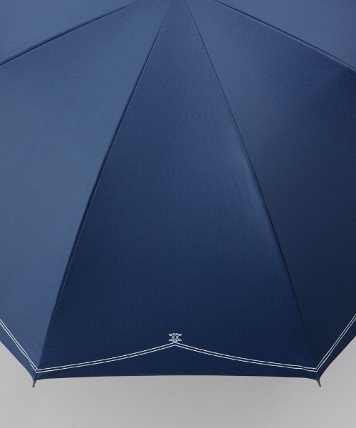 dazzlin（ダズリン）の「【dazzlin(ダズリン)】スクエアロゴプリント晴雨兼用傘（長傘）（長傘・レディース・ネイビー/ミント/ライトピンク・FREE）」の4枚目の写真