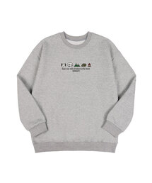 BEMIGHTY（ビーマイティー）の「キャンピングイモティオーバーサイズ特別裏毛スウェットシャツ（スウェット）」