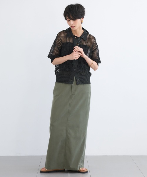 BARNYARDSTORM（バンヤードストーム）の「BARNYARDSTORM / コードツキメッシュＨＡＴ【UVカット】（ハット・レディース・ベージュ/ブラック・FREE）」の17枚目の写真